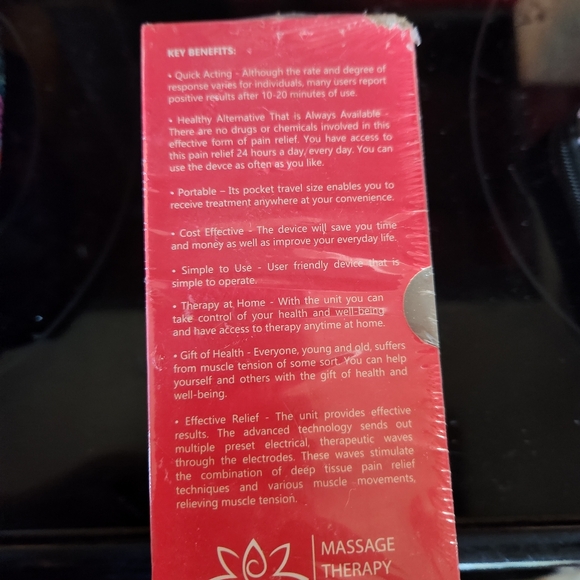 ❤️MASSAGE THERAPY CONCEPTS, Dual Channel Tens & EMS Therapy Device, TE2017 - Picture 3 of 5